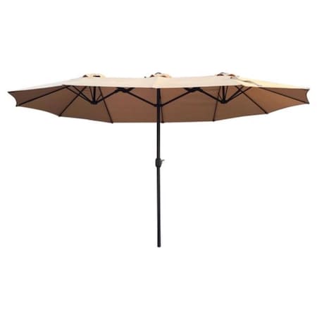 Living Accents Living Accents 15 ft. Beige Patio Umbrella H22SU5702